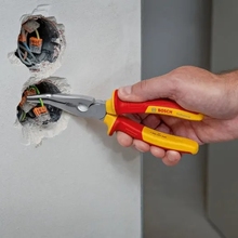 Длинногубцы BOSCH Professional VDE 200 мм 40° (1.600.A02.NE4)