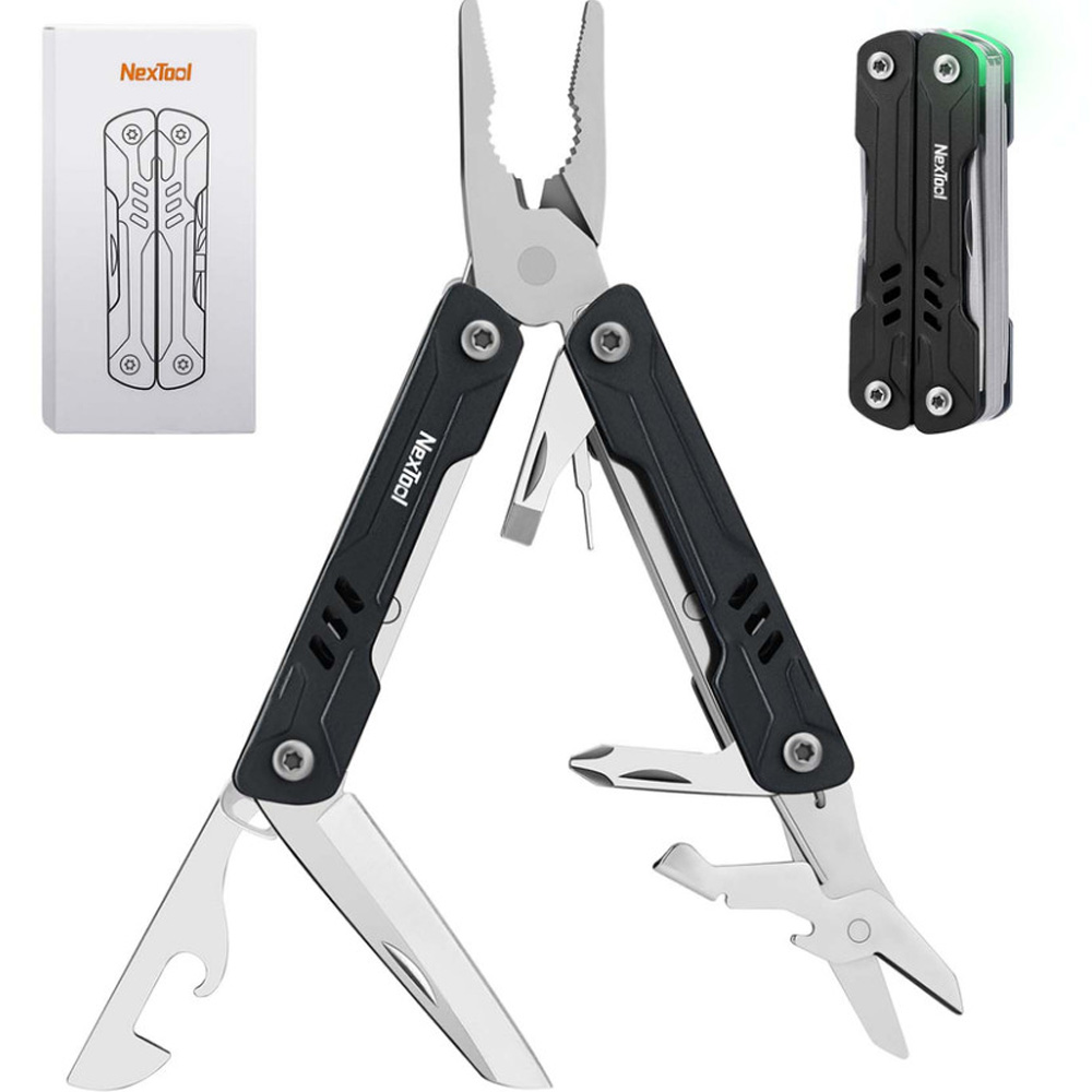Мультитул NEXTOOL Mini Sailor Pliers S11 Black (NE20156C) Загальна довжина 103
