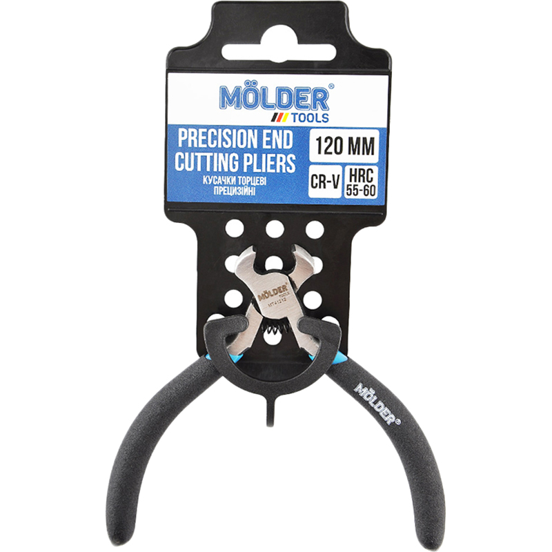 Кусачки MOLDER 120 мм (MT41212) Особенности эргономичная конструкция рукояти