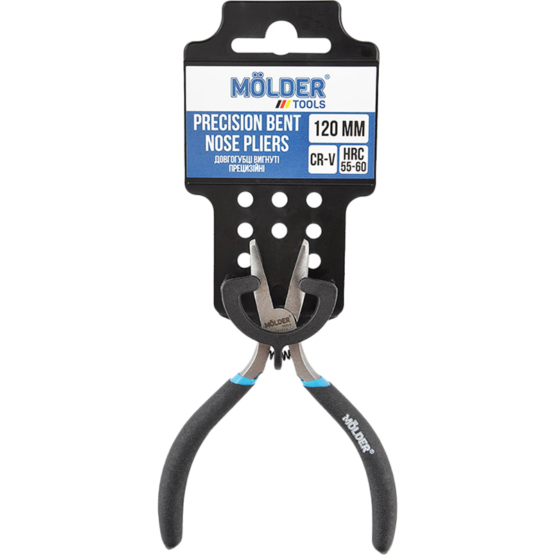 Довгогубці MOLDER 120 мм (MT41312) Особливості поворотна пружина