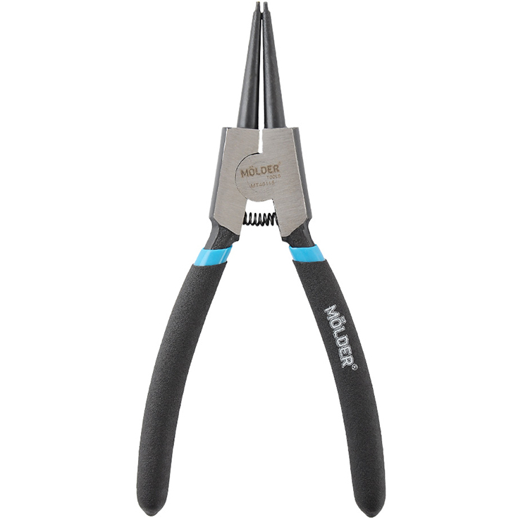 Щипцы для снятия стопорных колец MOLDER наружных 150 мм HRC 55-60 прямые (MT46115)