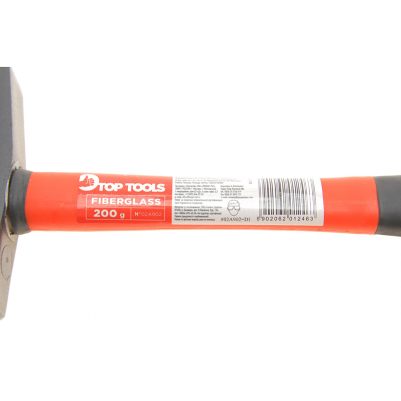 Молоток слесарный TOP TOOLS 27.5см (02A902) Форма бойка квадратная