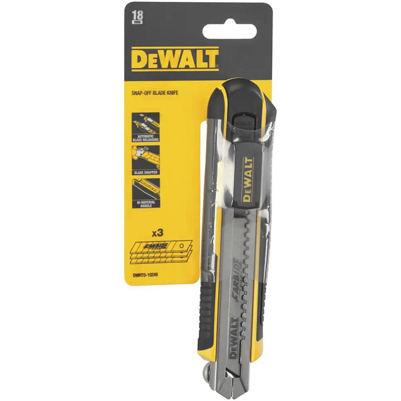 Ніж будівельний DEWALT Slider-Cartridge (DWHT0-10249) Тип леза (висувного) сегментоване