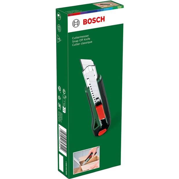 Нож строительный BOSCH (1.600.A02.W7N) Тип ножа с выдвижным лезвием