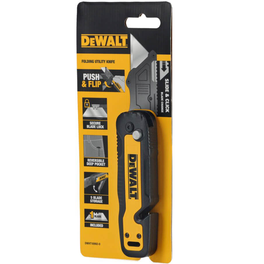 Зовнішній вигляд Ніж DEWALT 160 мм (DWHT10992-0)