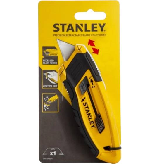 Ніж будівельний STANLEY Control-Grip 132 мм (STHT10432-0) Матеріал корпуса метал