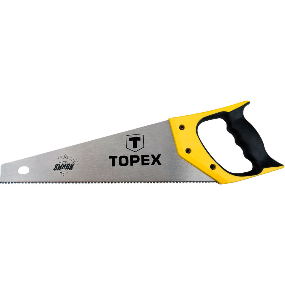 

Ножовка TOPEX 400 мм Shark 7TPI (10A440), Пила по дереву, 400 мм, Shark, 7TPI