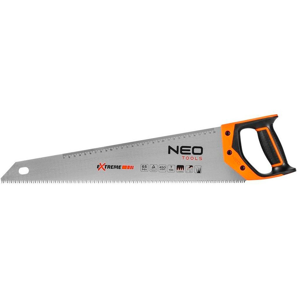 Ножівка для дерева NEO TOOLS Extreme 450 мм 7TPI (41-136)