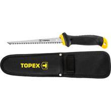 Ножівка TOPEX по гіпсокартону 8TPI + чохол (10A717P)
