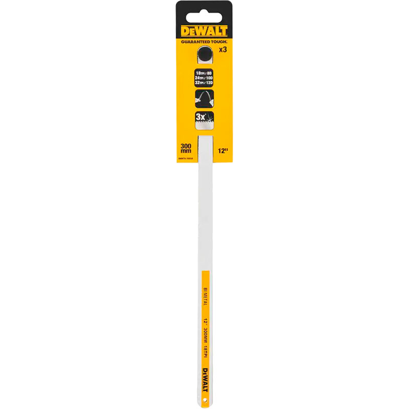 Набір полотен DEWALT Bi-Metal DWHT0-20558 300 мм 3 шт Довжина полотна 300