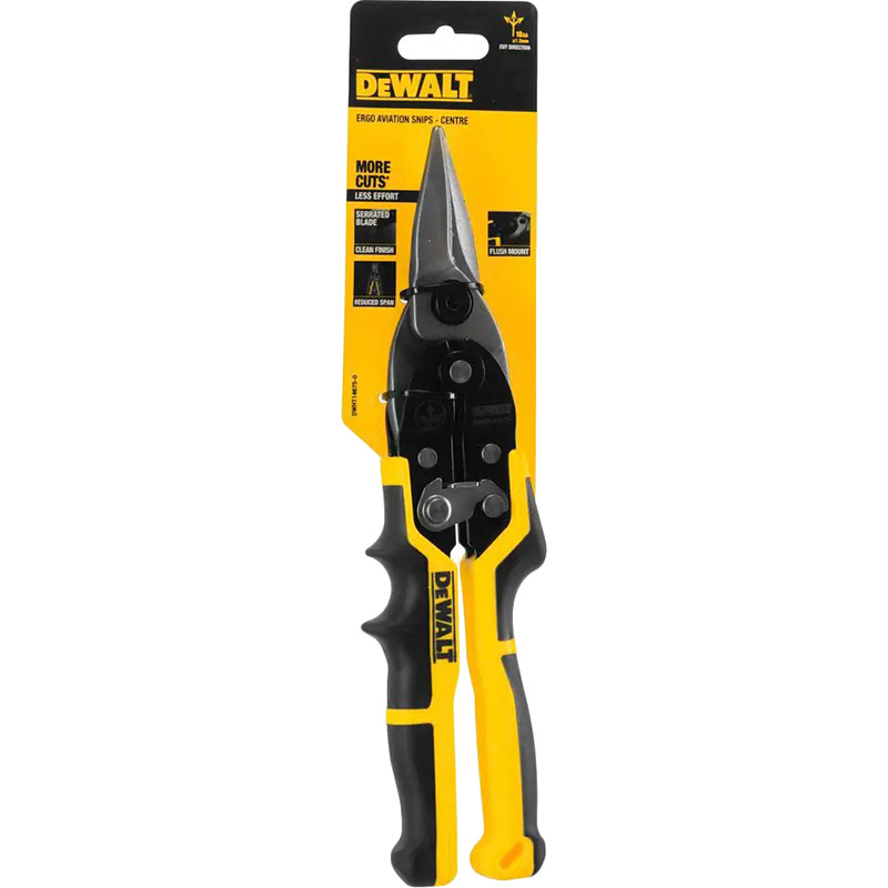 Фото 4 Ножиці по металу DEWALT DWHT14675-0 ERGO Aviation 250 мм