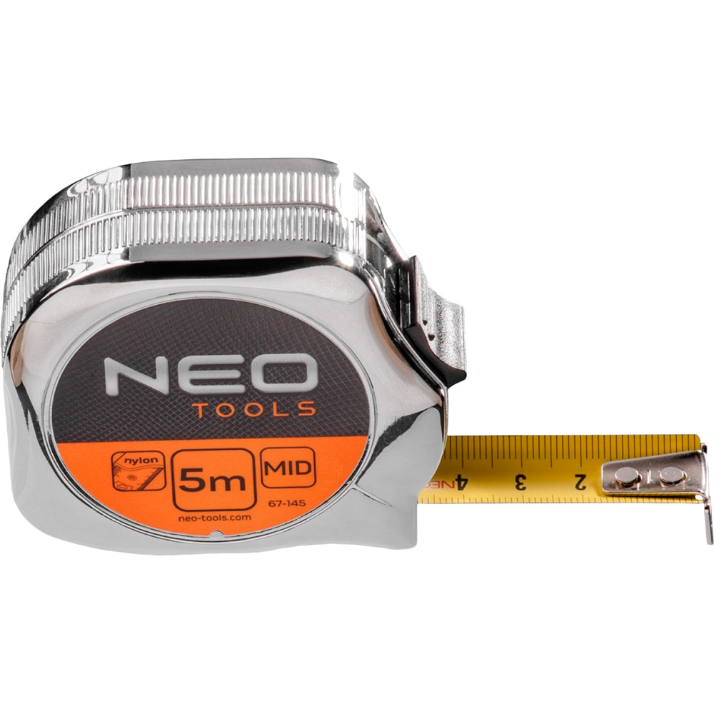 

Рулетка NEO TOOLS 5 м (67-145), Рулетка, стальная лента 5 м x 19 мм