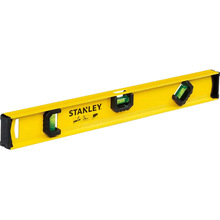 Рівень будівельний STANLEY BASIC I-BEAM 450мм 3 капс. (0-42-073)