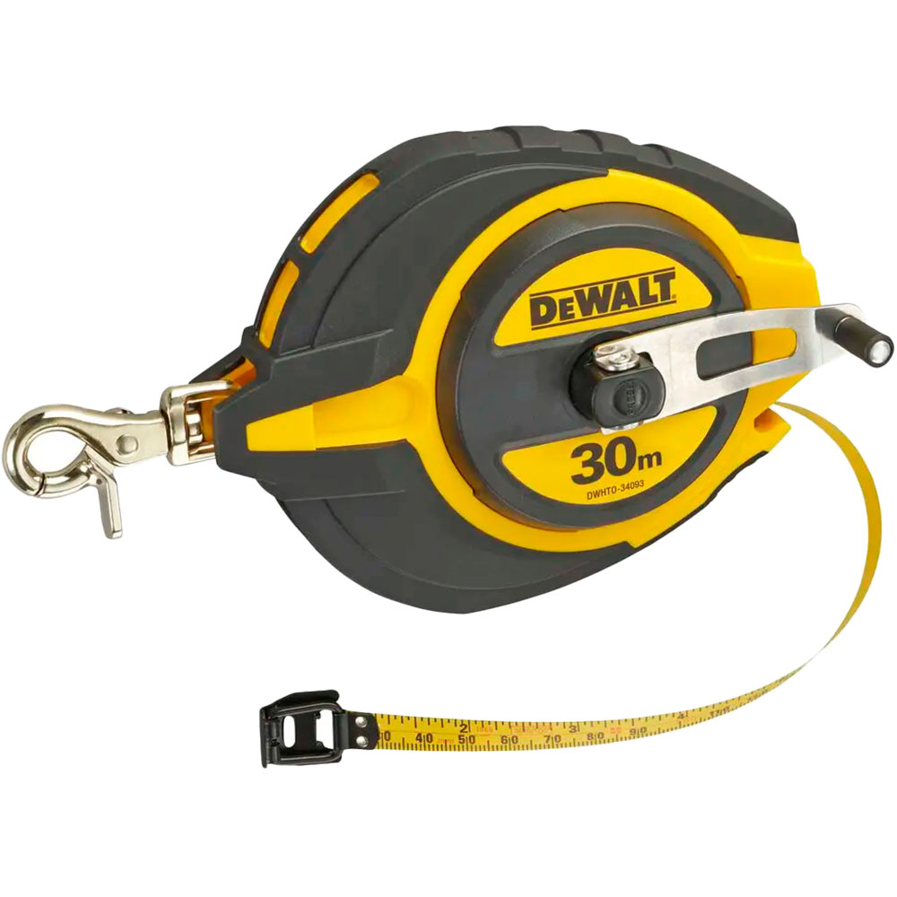 Рулетка DEWALT STEEL 30 м (DWHT0-34093) Тип рулетка вимірювальна