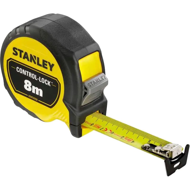 Рулетка STANLEY CONTROL-LOCK 8 м 25 мм (STHT37232-0) Тип рулетка вимірювальна