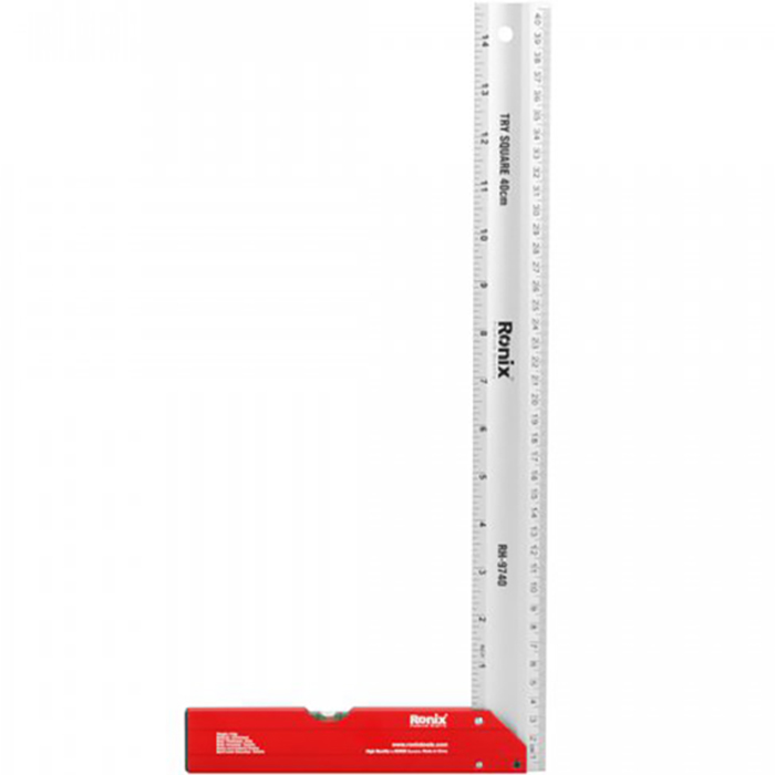 Угольник RONIX 40 см (RH-9740) Тип угольник строительный 