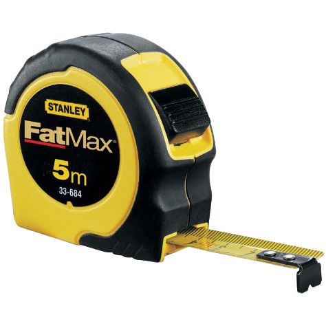 Рулетка измерительная STANLEY FatMax 5 м х 19 мм (2-33-684)