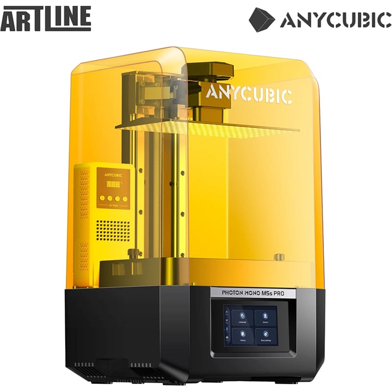 3D-принтер ANYCUBIC M5S PRO (P5SRA0BK-Y-O) Материал печати фотополимерная смола