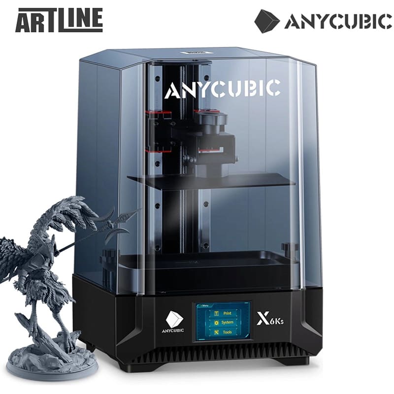 3D-принтер ANYCUBIC Mono X6KS (PX6SA0BK-Y-O) Технология печати MSLA