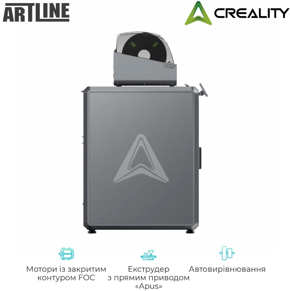 3D-принтер CREALITY K2 Plus Combo Матеріал друку ASA