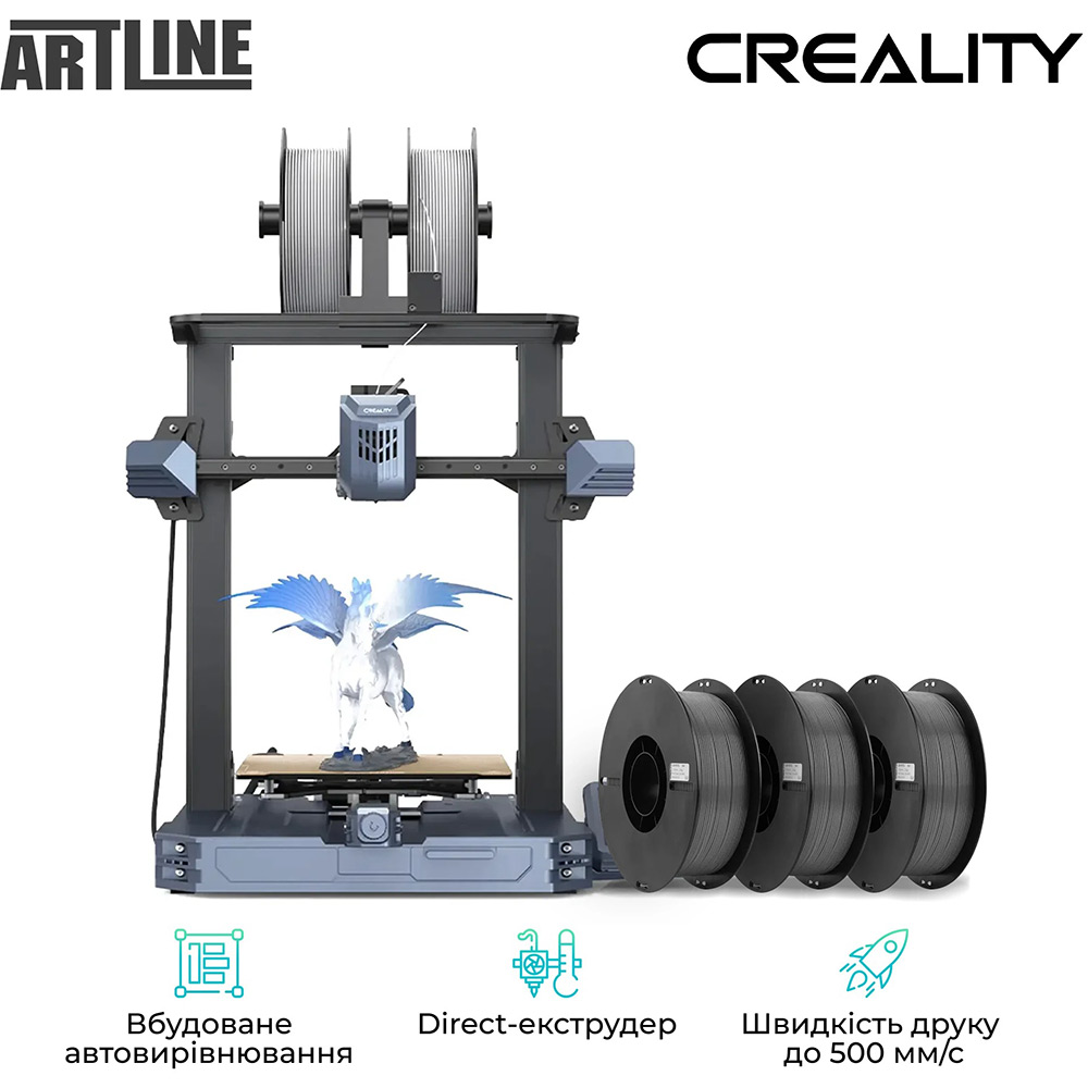 3D принтер CREALITY CR-10 SE Технология печати FDM (PJP, FFF)