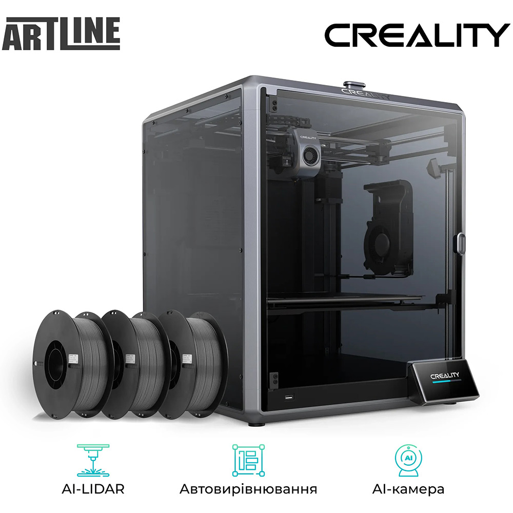 3D принтер CREALITY CR-K1 Max Технология печати FDM (PJP, FFF)