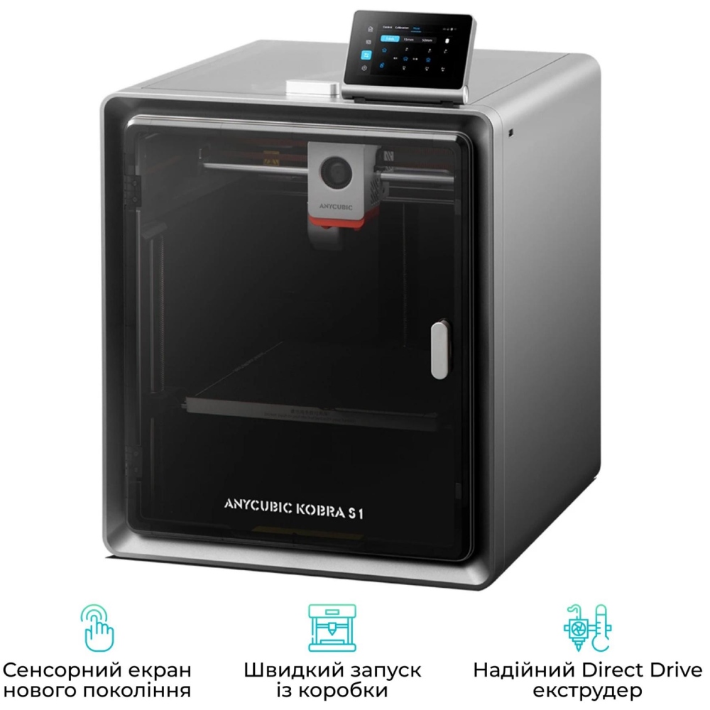 3D-принтер ANYCUBIC Kobra S1 (KBS1BK0A-O) Технологія друку FDM (PJP, FFF)