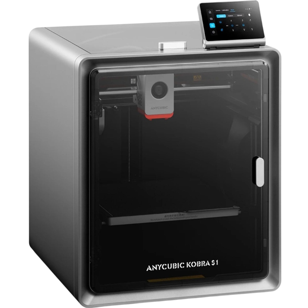 3D-принтер ANYCUBIC Kobra S1 (KBS1BK0A-O) Додатково швидкість друку 600 мм/с, датчик наявності філаменту, екран 4.3 дюйми