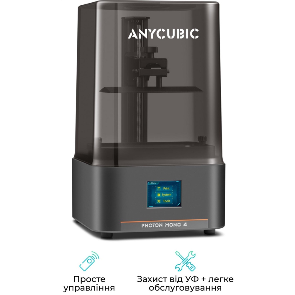 3D-принтер ANYCUBIC Photon Mono 4 (PM40BK0A-O) Технологія друку MSLA