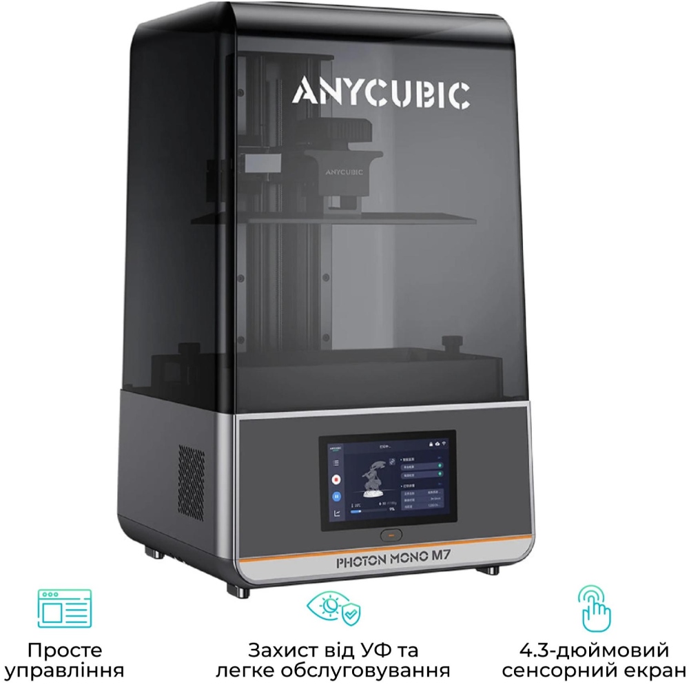 3D-принтер ANYCUBIC Photon Mono M7 (PM70BK0B-O) Тип 3D-принтер