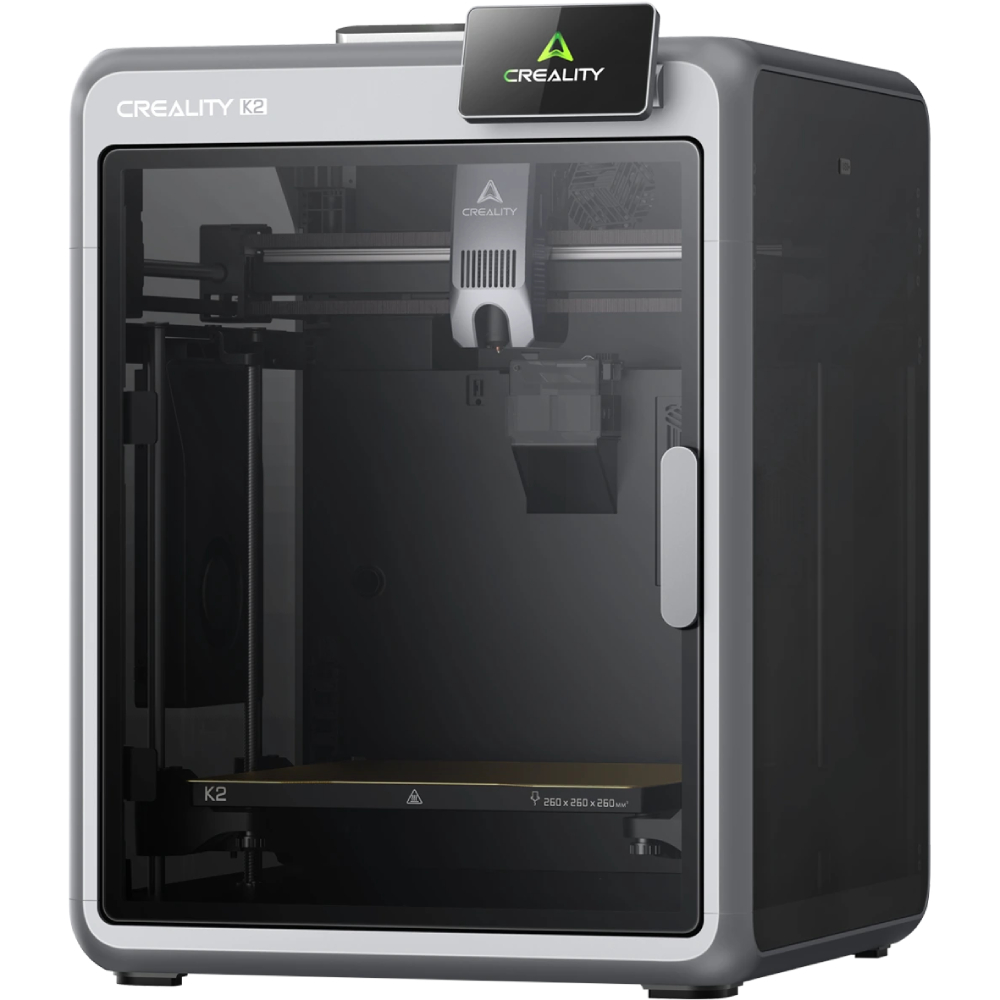 3D-принтер CREALITY K2 Додатково Швидкість друку: 600 мм/с; 20000 мм/с²; датчик наявності філаменту