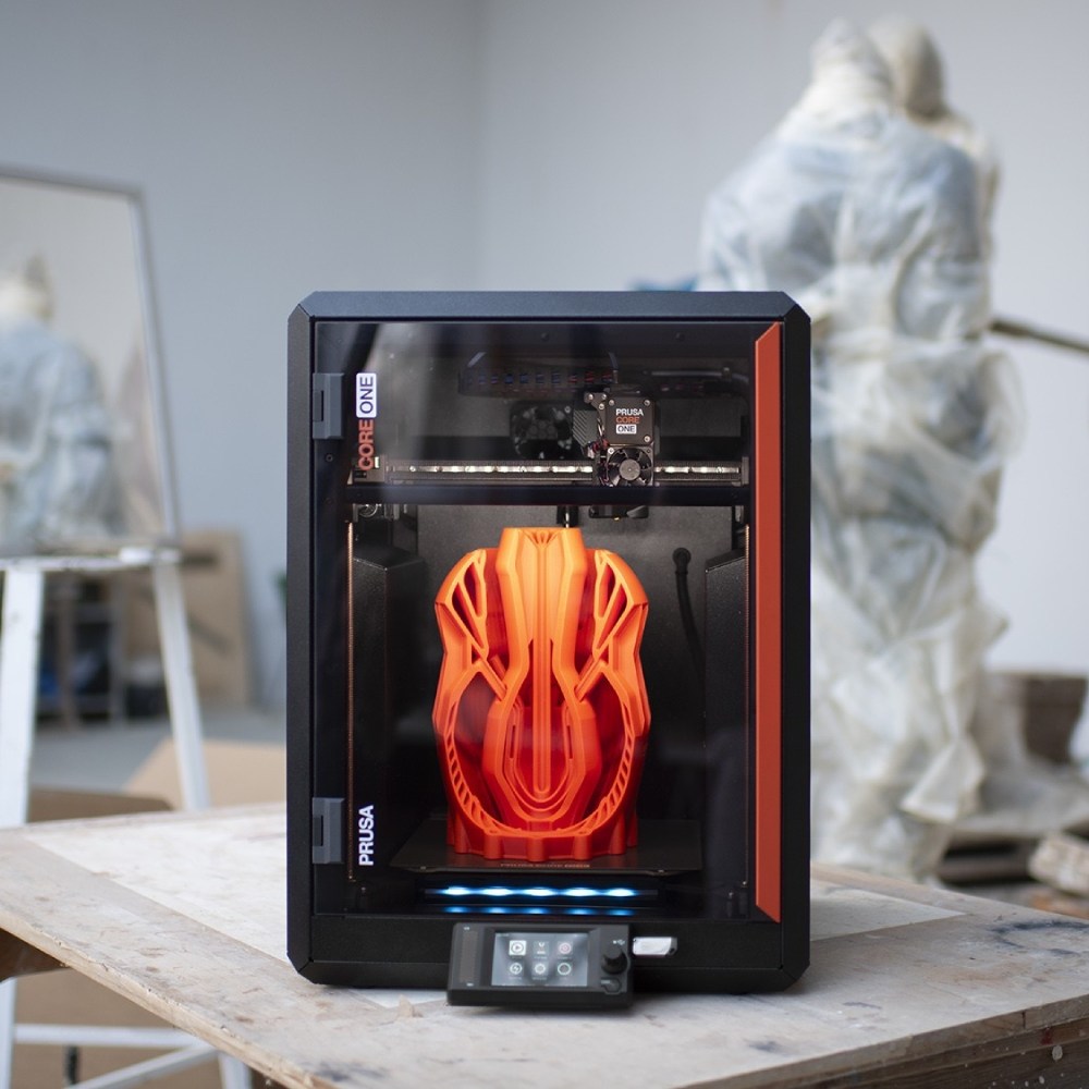 3D-принтер PRUSA CORE One (PR-15276) Температура друку Температура сопла: 290°C; Температура печатной платформы: 120°C