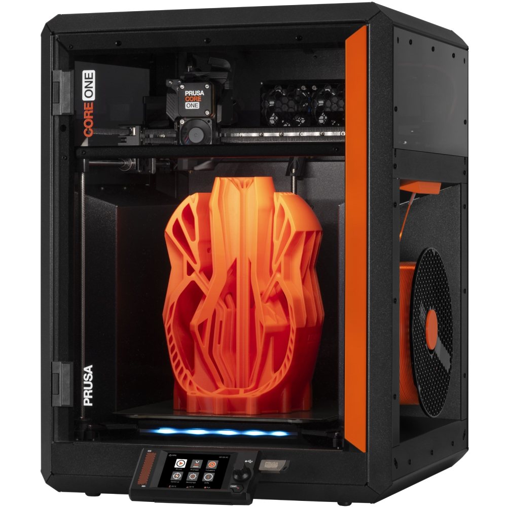3D-принтер PRUSA CORE One (PR-15276) Додатково Програмне забезпечення PrusaSlicer; 3.5" LCD дисплей