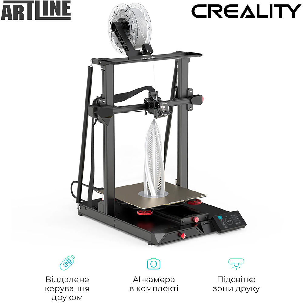 3D-принтер CREALITY CR-10 Smart Pro Технологія друку FDM (PJP, FFF)