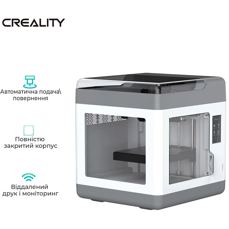 3D-принтер CREALITY Sermoon V1 Pro Технологія друку FDM (PJP, FFF)