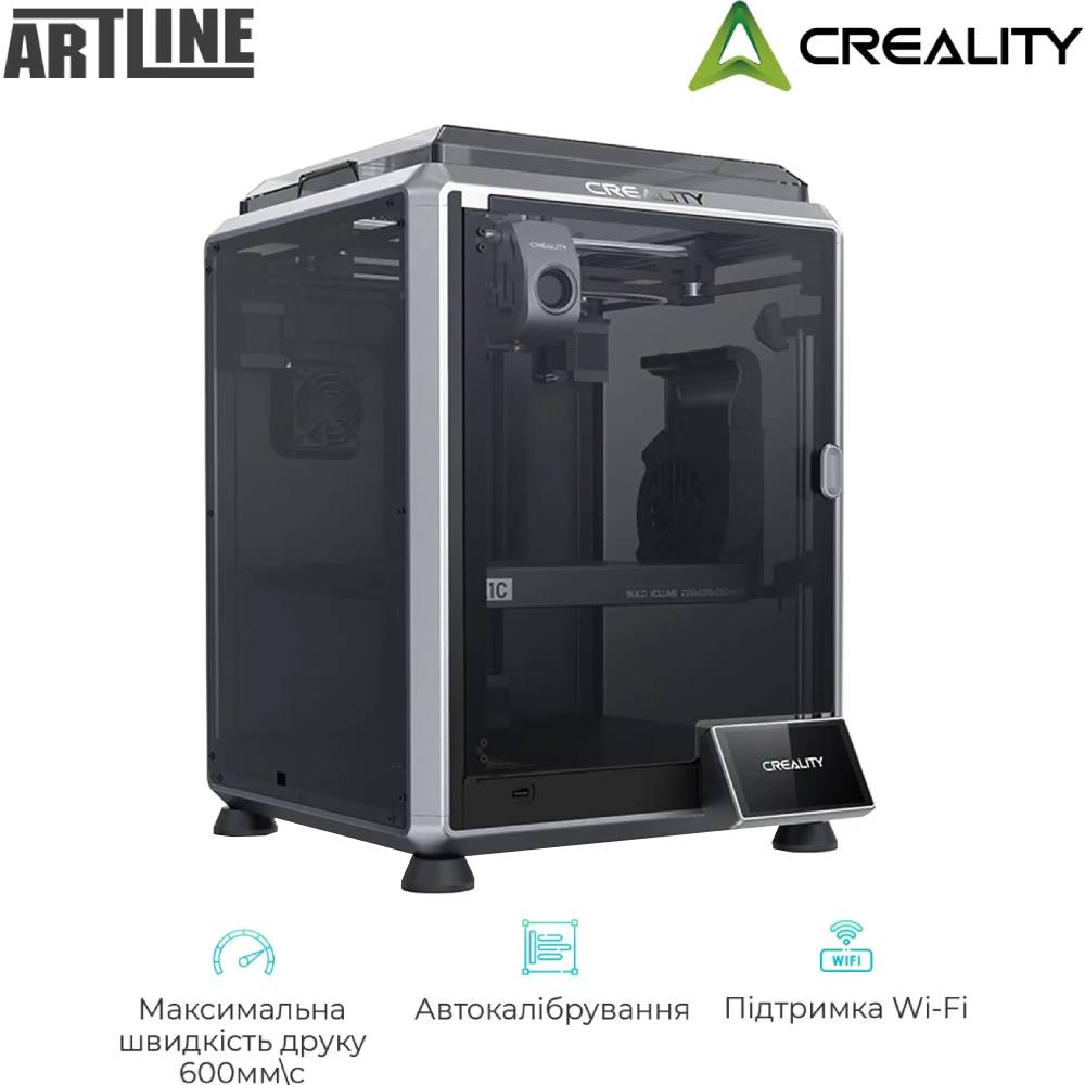 3D-принтер CREALITY CR-K1C Температура друку 100