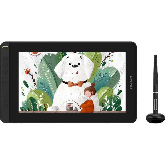 

Графический дисплей HUION Kamvas 12 Cosmo Black (GS1161), Графічний планшет Kamvas 12 GS1161,Cosmo Black