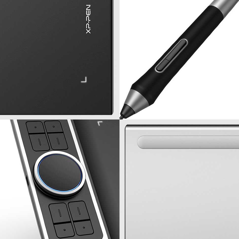 Графический планшет XP-PEN Deco Pro S Количество кнопок 8