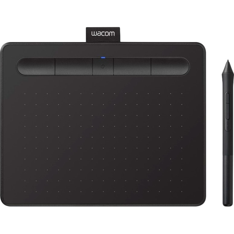 Графічний планшет WACOM Intuos S Bluetooth Black Manga (CTL-4100WLK-M)