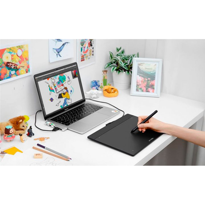 Графический планшет XP-PEN Deco Fun XS Black (Deco Fun XS_BK) Длина рабочей области 121.92