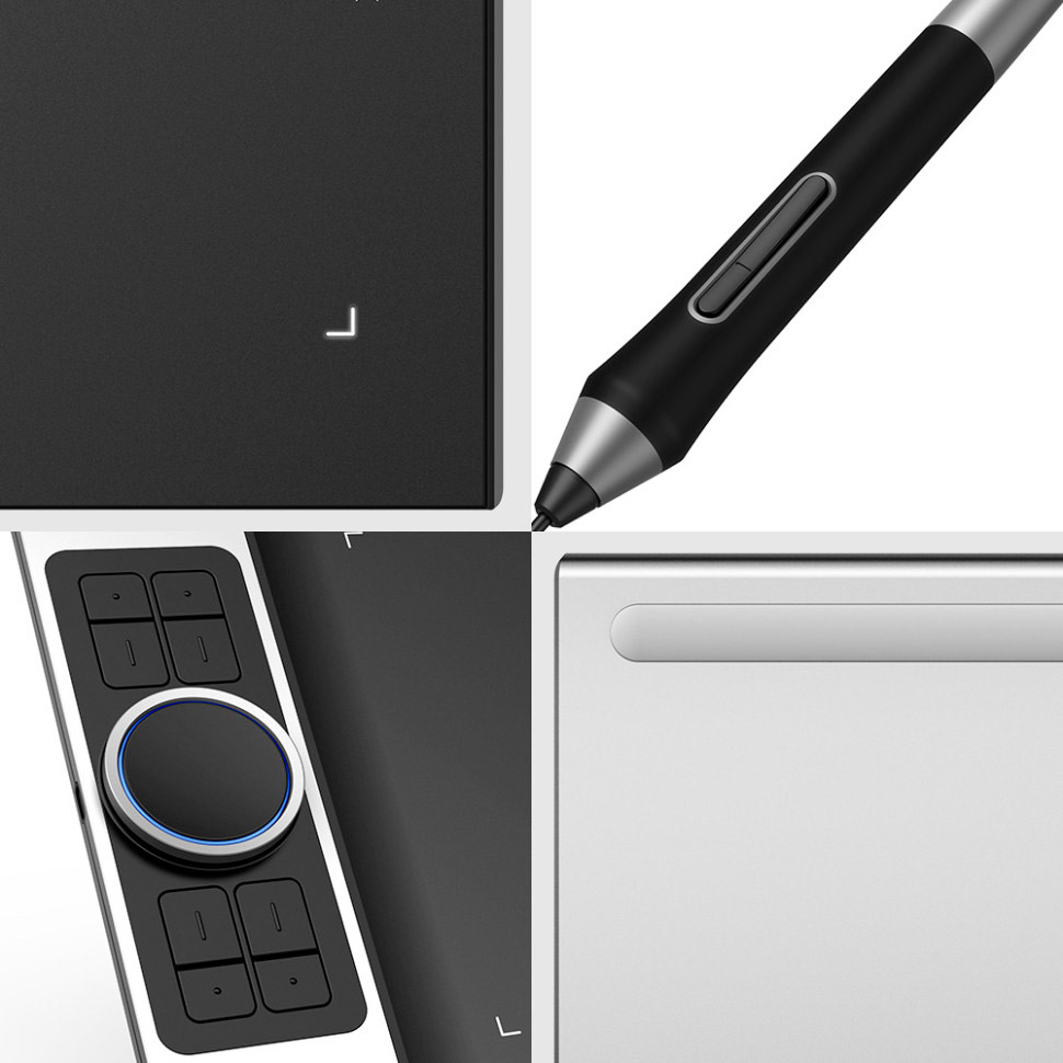 Графический планшет XP-PEN Deco Pro M Black Длина рабочей области 279.4