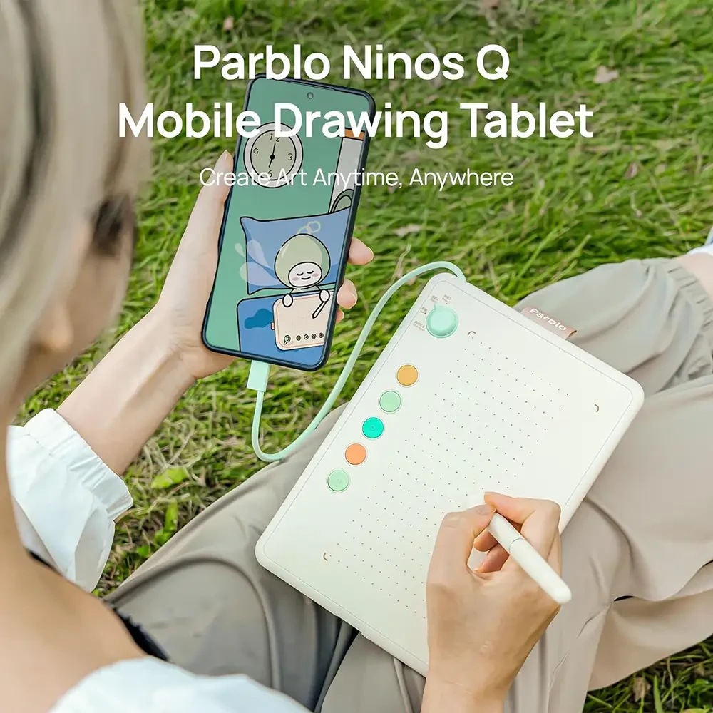 Покупка Графический планшет PARBLO Ninos Q Mobile