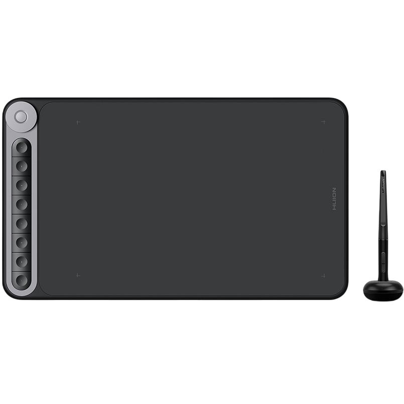 Графічний планшет HUION Inspiroy Dial Q620 Black