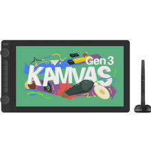 Гравічний планшет HUION Kamvas 16 Gen3 Black (GS1563)