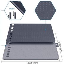 Графічний планшет HUION HS611 Space Grey