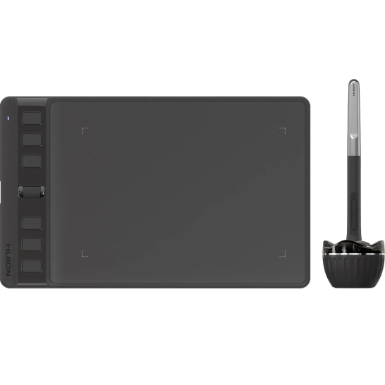 Графический планшет HUION Inspiroy 2 S Black (H641P)