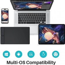 Графічний планшет HUION Inspiroy 2 M Black (H951P)