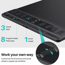 Графічний планшет HUION Inspiroy 2 M Black (H951P)