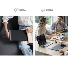Графічний планшет HUION Inspiroy 2L Black (H1061P)