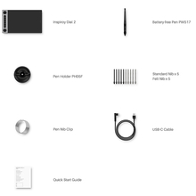 Графічний планшет HUION Inspiroy Dial 2 (Q630M)